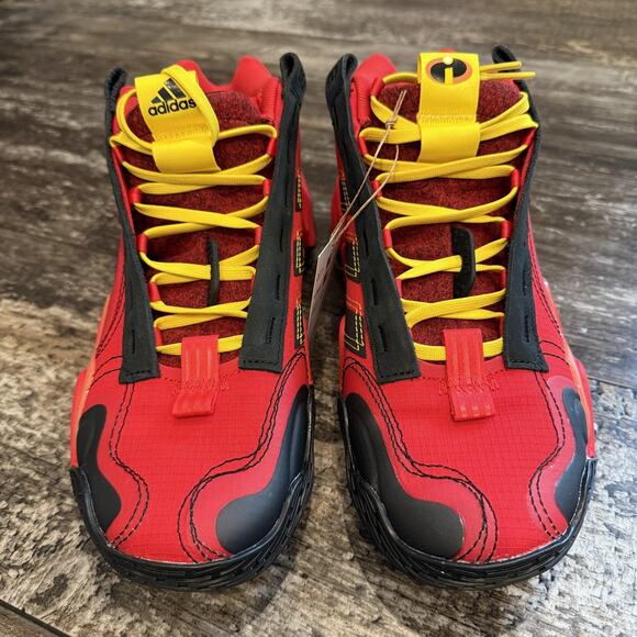 Adidas Exhibit B Shoes Womens Size 8 Basketball Lightstrike Incredibles GZ2379 - Picture 2 of 11